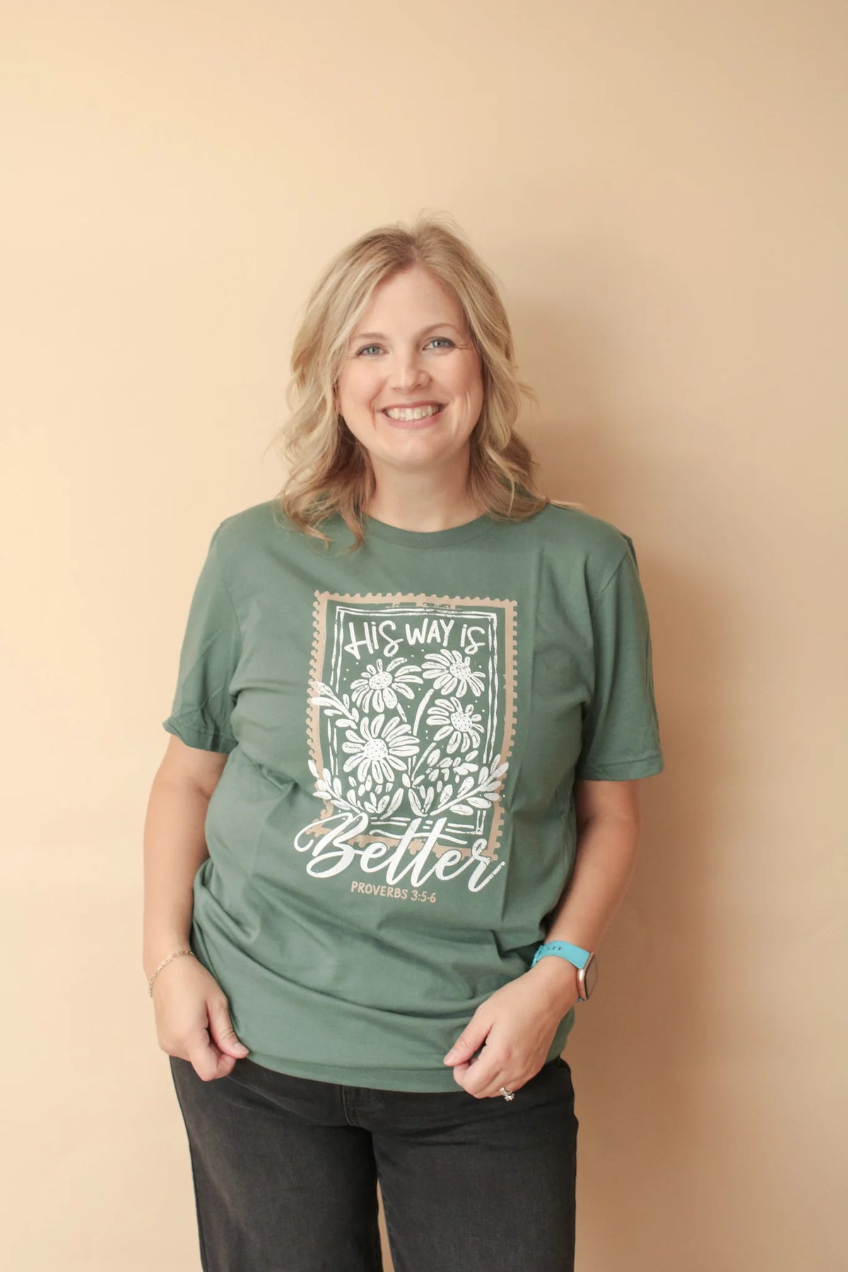 HIS WAY IS BETTER REG/CURVY GRAPHIC TEE