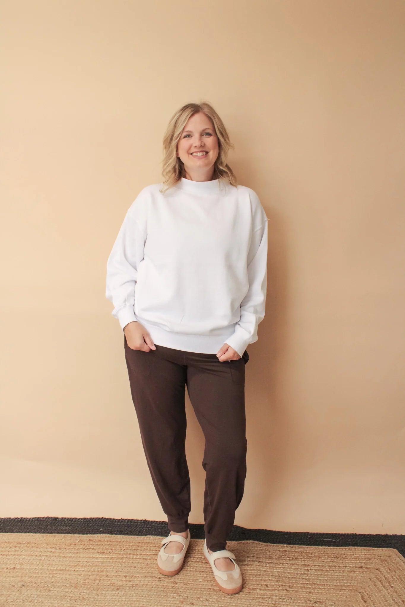 KELLER FLEECE MOCKNECK SWEATSHIRT
