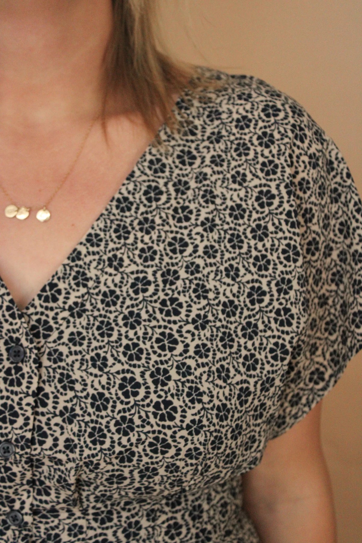 SANNA IRIS FLORAL MIDI DRESS